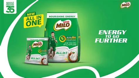 Try the NEW NESTLÉ MILO All in one which gives your Champ the Energy to ...