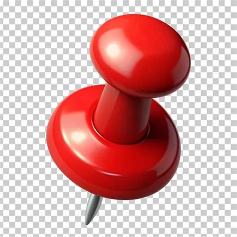 Push Pin Clear Background Green Pushpin Green Pushpin On Transparent