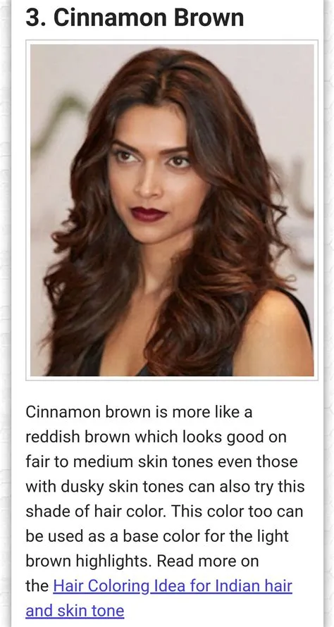 by Debbie Baur on hair | Indian skin hair color, Hair color for ...