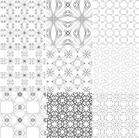 Line Patterns In Art