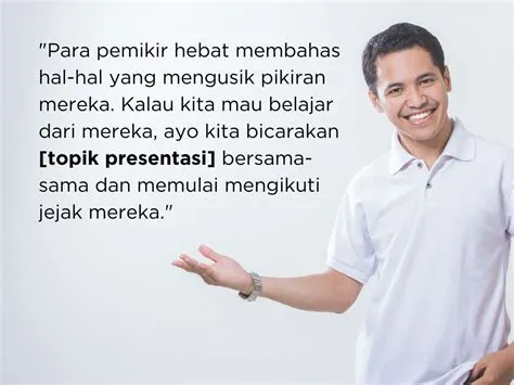 24 Contoh Kalimat Pembuka Presentasi Menarik dan Memikat