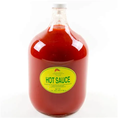Yi Pin Hot Sauce 1 Gallon Glass - 4/Case