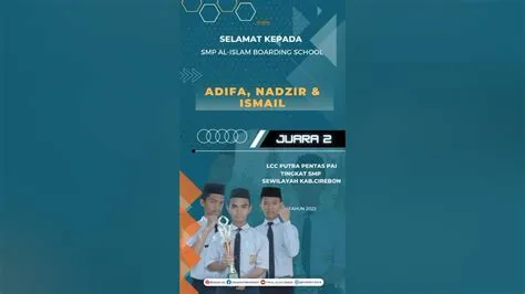 PRESTASI SANTRI SMP AL-ISLAM BOARDING SCHOOL - YouTube