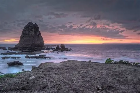 Papuma Beach Sunset View