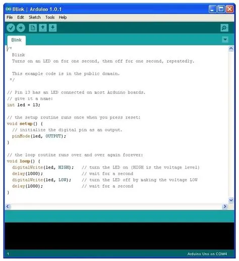 Loading the 'Blink' Example | Arduino Lesson 1. Blink | Adafruit ...