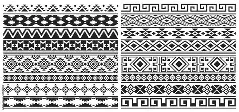 Mexican Aztec Patterns