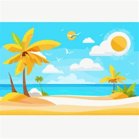 Premium Vector | Summer background vector
