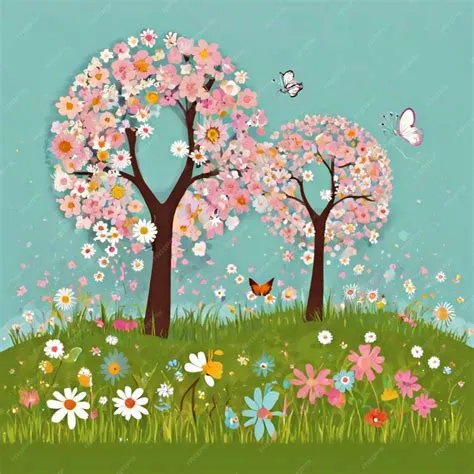 Premium Photo | Spring vectors