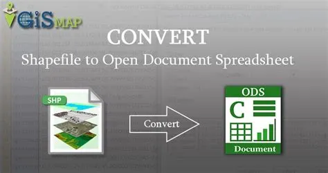 Shp to ODS - Convert Shapefile to Open Document Spreadsheet