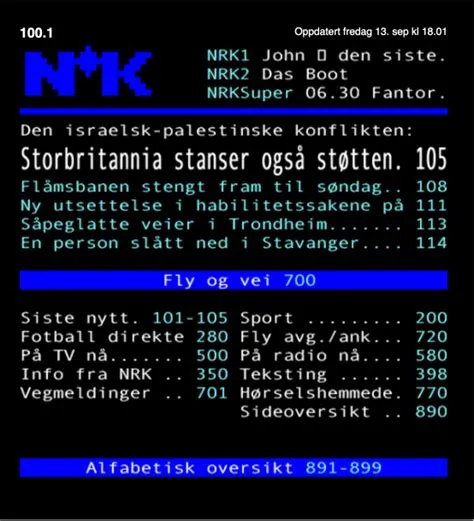 400 000 brukte tekst-TV i 2017 | Erling Håmsø, en slags designer
