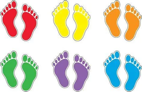 by Iftah Tazkiyah on p | Footprint, Kindergarten learning ...