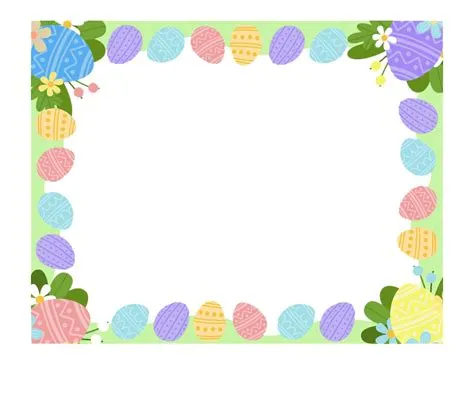Easter Border PNG Transparent Images | PNG All