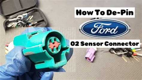How to De-pin a Ford O2 Sensor Connector - YouTube