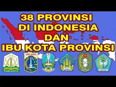38 PROVINSI DI INDONESIA DAN IBU KOTA PROVINSI - YouTube
