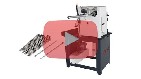 Ejector Pin Cutting Machine - YouTube