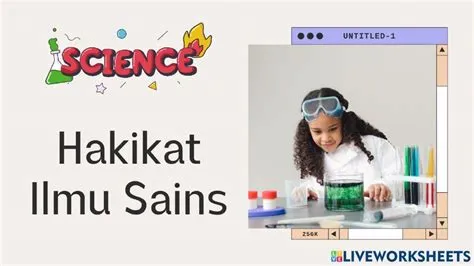 Bahan Ajar Hakikat Sains online exercise for | Live Worksheets