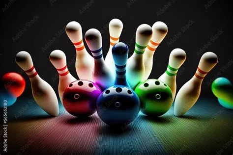 Bowling Pins Scattered Sports wallpaper with a bowling strike ...