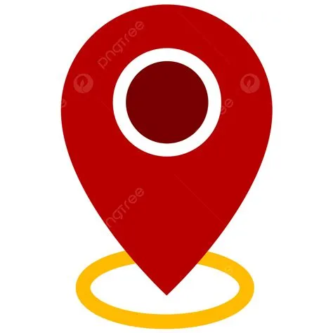 Logo Lokasi Simbol Ikon Komputer Lokasi Pin Latar Belakang Transparan ...