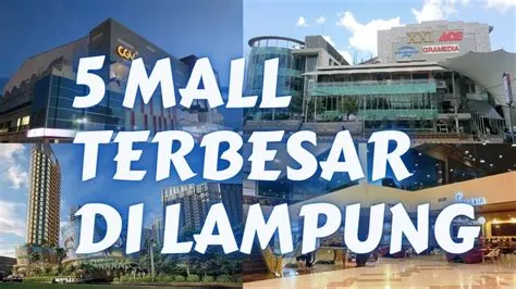 5 MALL TERBESAR DI BANDAR LAMPUNG | Mall Tour - YouTube