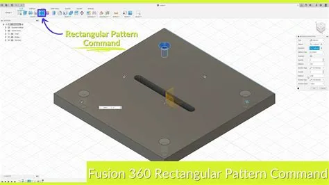 Rectangular Pattern Command - Fusion 360 Part Tutorial | Autodesk ...