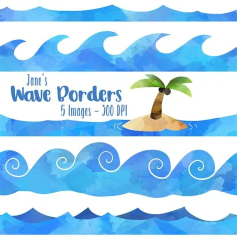 Wave Pattern Border