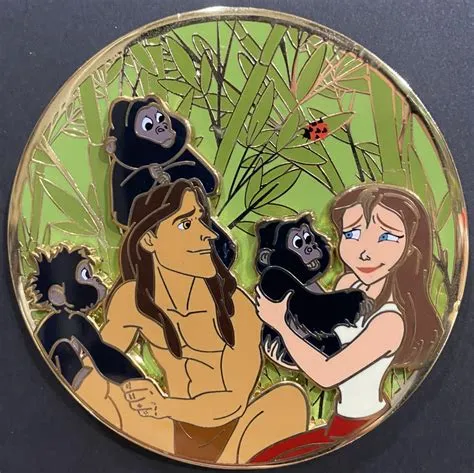 66809 - Tarzan and Jane - Fantasy Pin Series: Visionary Pins - Fantasy ...