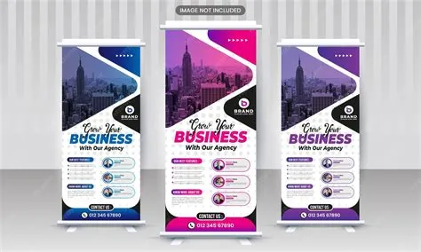 Premium Vector | A set of banners for a business event