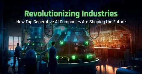 Revolutionizing Industries — How Top Generative AI Companies Are ...