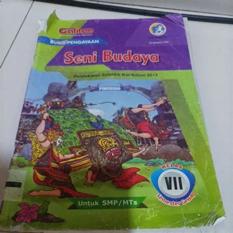 Jual buku LKS Seni Budaya SBK SMP kelas 1 kelas 7 semester genap ...