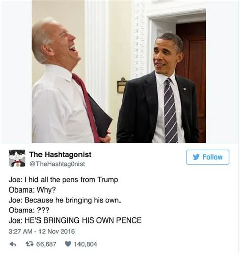 Obama Biden memes: Best jokes as White House prepares for President ...