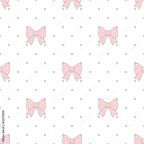 Pink Bow Background