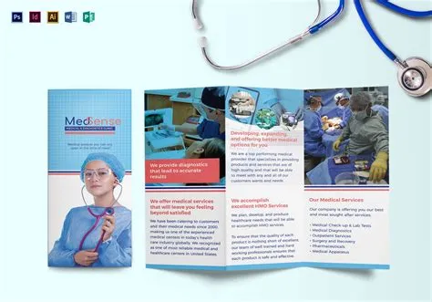 Tri-fold Medical Brochure Design Template in PSD, Word, Publisher ...