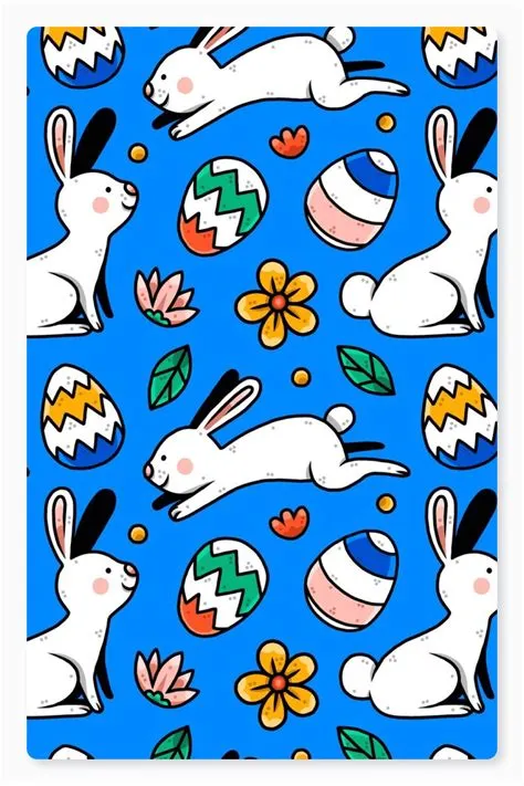 Happy Easter Pattern Wallpapers - Wallpaper Cave