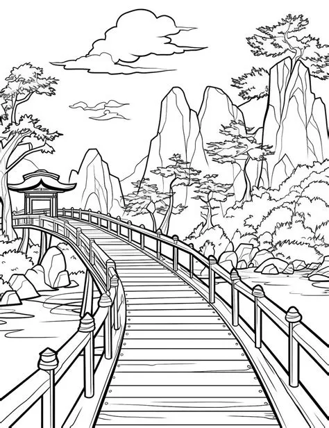 47 Breathtaking Nature Coloring Pages - Our Mindful Life