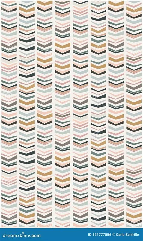 Geometric Casual Colorful Chevron Pattern Vector Tile Stock Vector ...