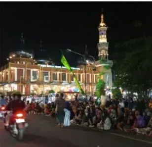 Sangat Meriah Dalam Menyambut Malam pergantian Tahun 2024 ke 2025 Di ...