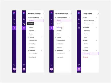 Collapsible Dashboard Left Sidebar Menu Nav Subnavigation by Modo on ...