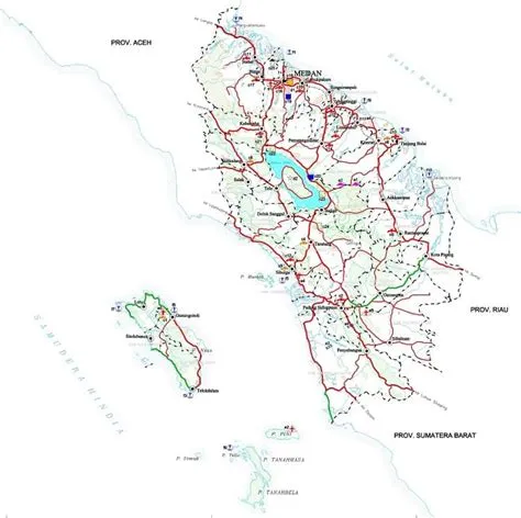 34 Peta Provinsi Sumatera Utara Yang Indah!