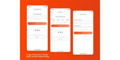 Forgot password UI Design | Figma