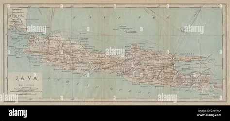 Java Island World Map
