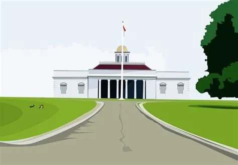 Istana Bogor in Vector