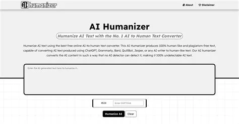 AI Humanizer - AI Tool For Text humanization