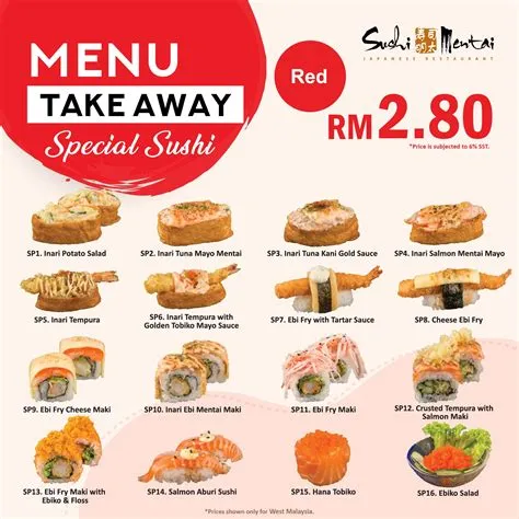 sushi mentai batu pahat - Luke May