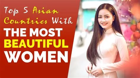Top 5 Asian Countries With The Most Beautiful Women - YouTube