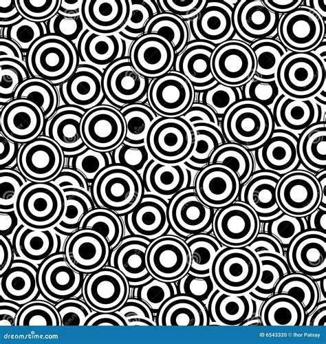 Seamless circle pattern stock vector. Illustration of seamless - 6543320