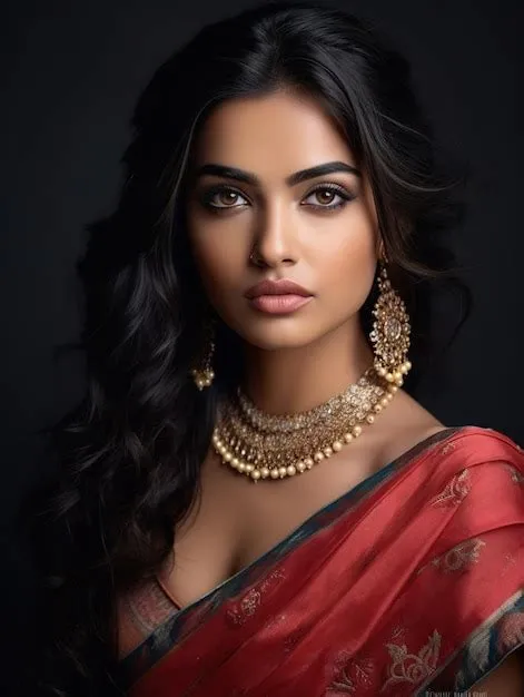 Indian Models In Traditional Dress