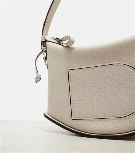 Swing Medium leather shoulder bag in white - Delvaux | Mytheresa