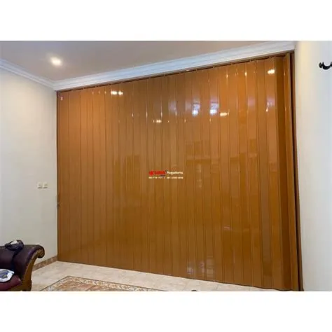 Pemasangan Folding Door PVC di Jl Candi Gebang Ngemplak Sleman ...