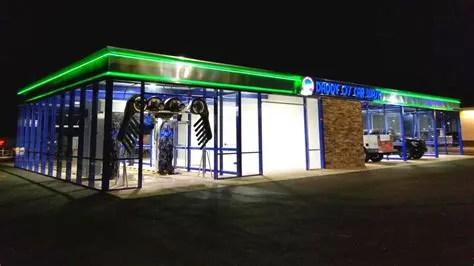 Aluminum & Glass Building for Car Washes