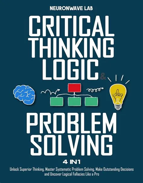 Critical Thinking, Logic & Problem Solving: Unlock Superior Thinking ...